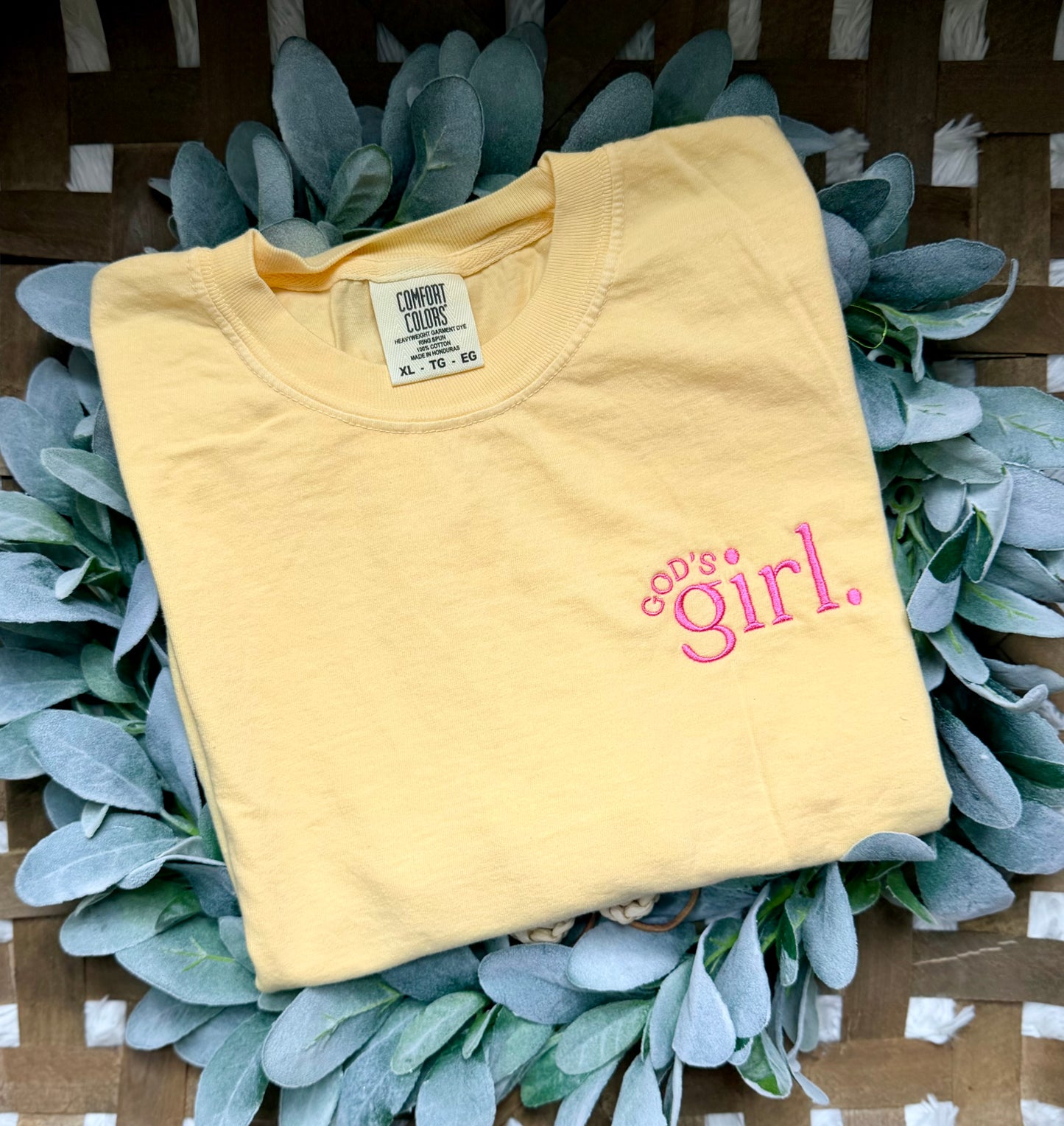 God’s girl Embroidered Tee