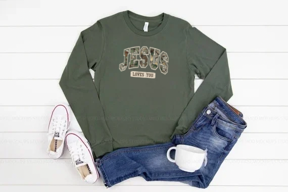 Jesus Loves You Long Sleeve Tee