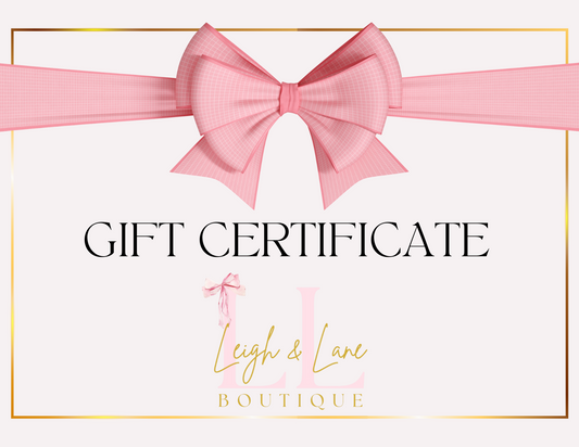 Leigh & Lane Boutique Gift Card
