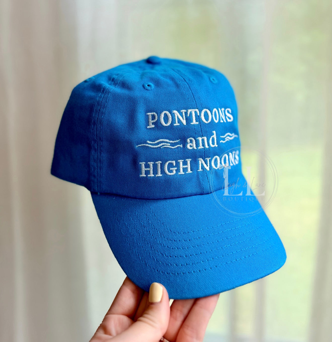 Pontoons & High Noons Embroidered Hat